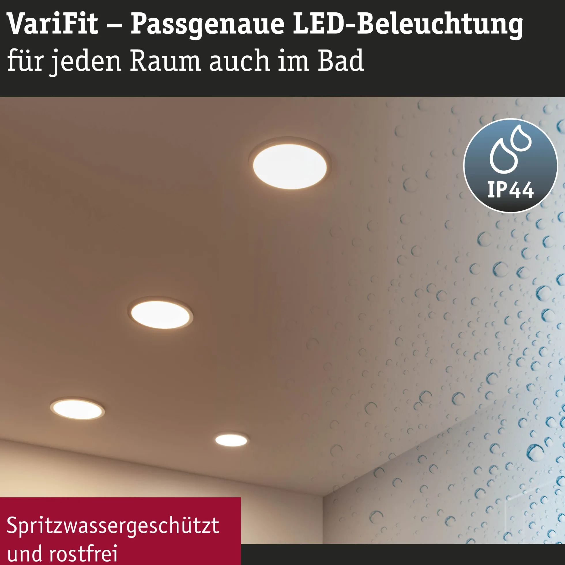 VariFit LED Einbaupanel 3-Step-Dim - Areo