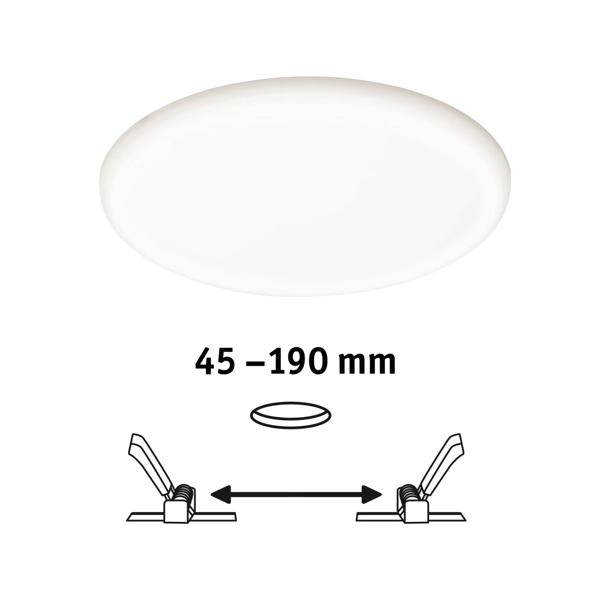 VariFit LED Einbaupanel 3-Step-Dim - Veluna