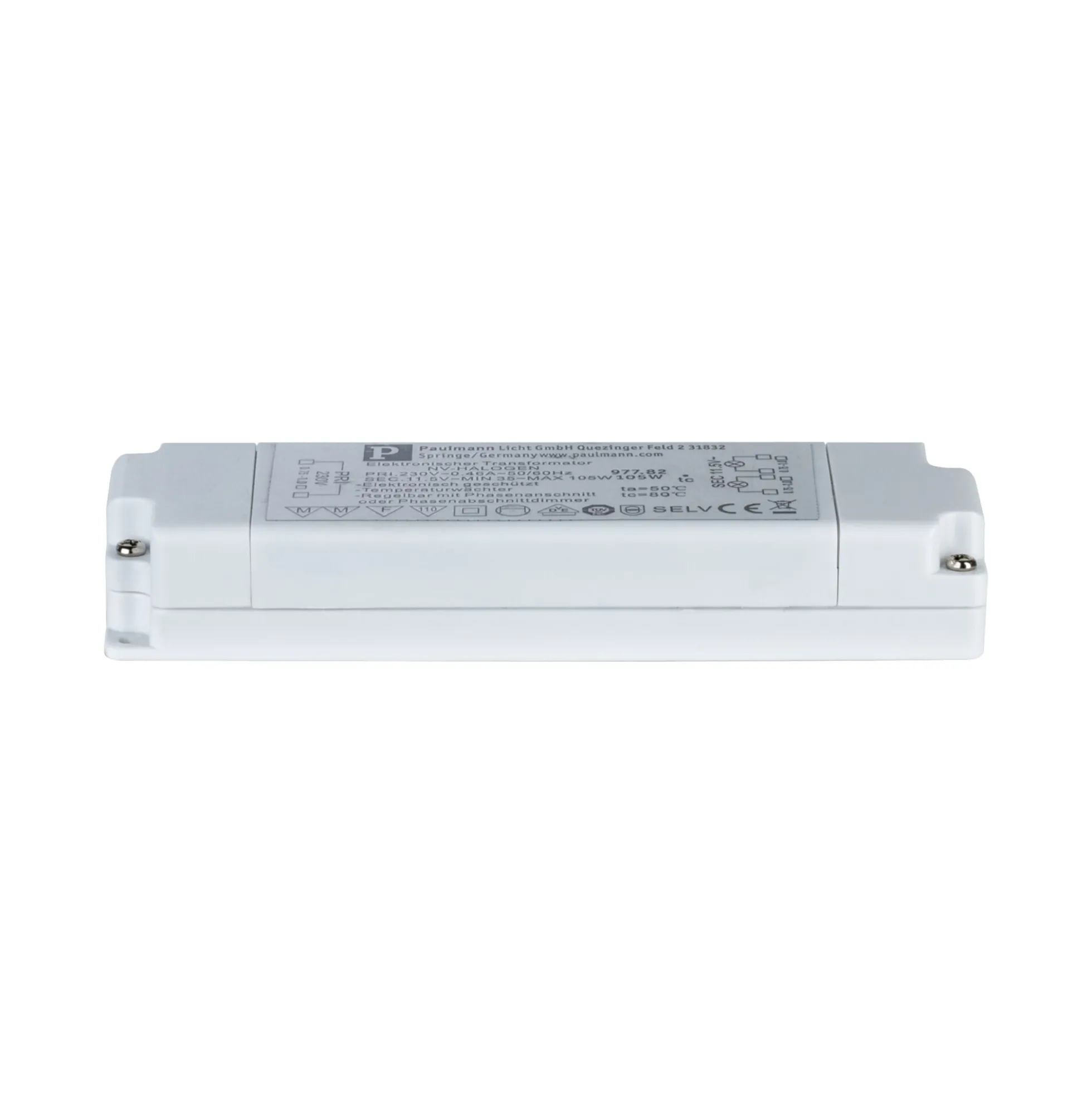 VDE Elektroniktrafo - Flat Halogen AC