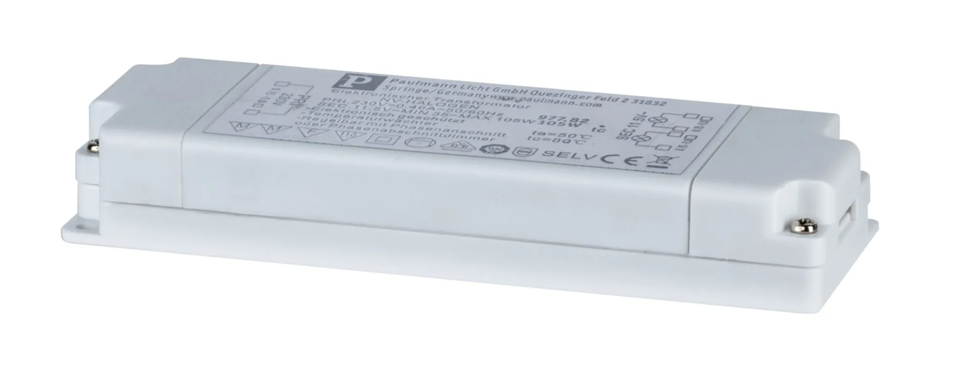 VDE Elektroniktrafo - Flat Halogen AC