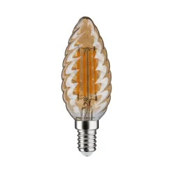 Vintage Edition Standard 230V - LED Kerze gedrehtes Glas
