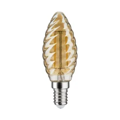 Vintage Edition Standard 230V - LED Kerze gedrehtes Glas