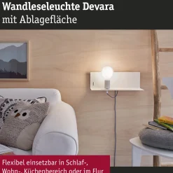 Wandleuchte - Devara USB C