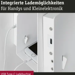 Wandleuchte - Devara USB C