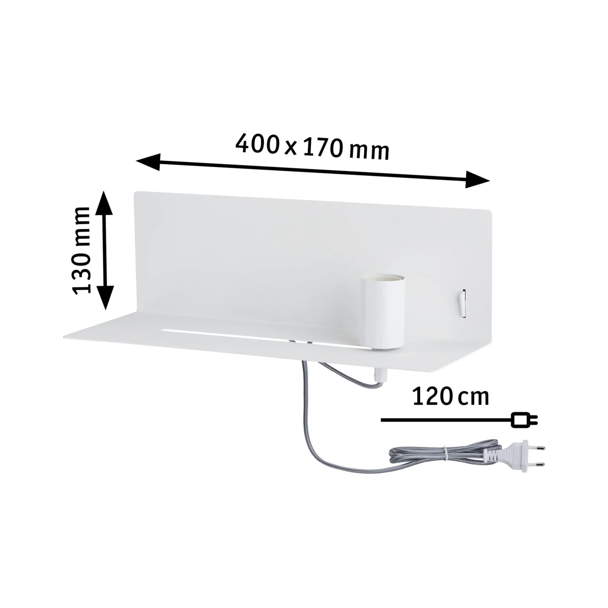 Wandleuchte - Devara USB C