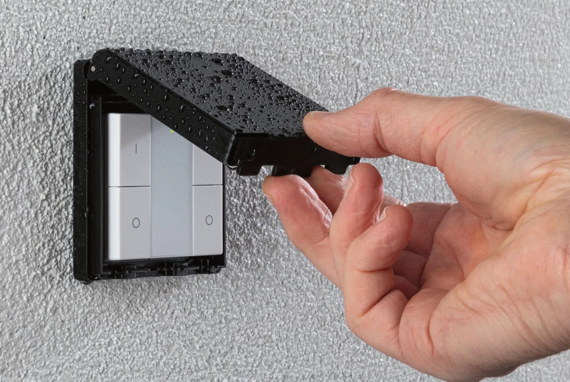 Wandschalter Smart Home Zigbee 3.0 - On/Off/Dimm Outdoor