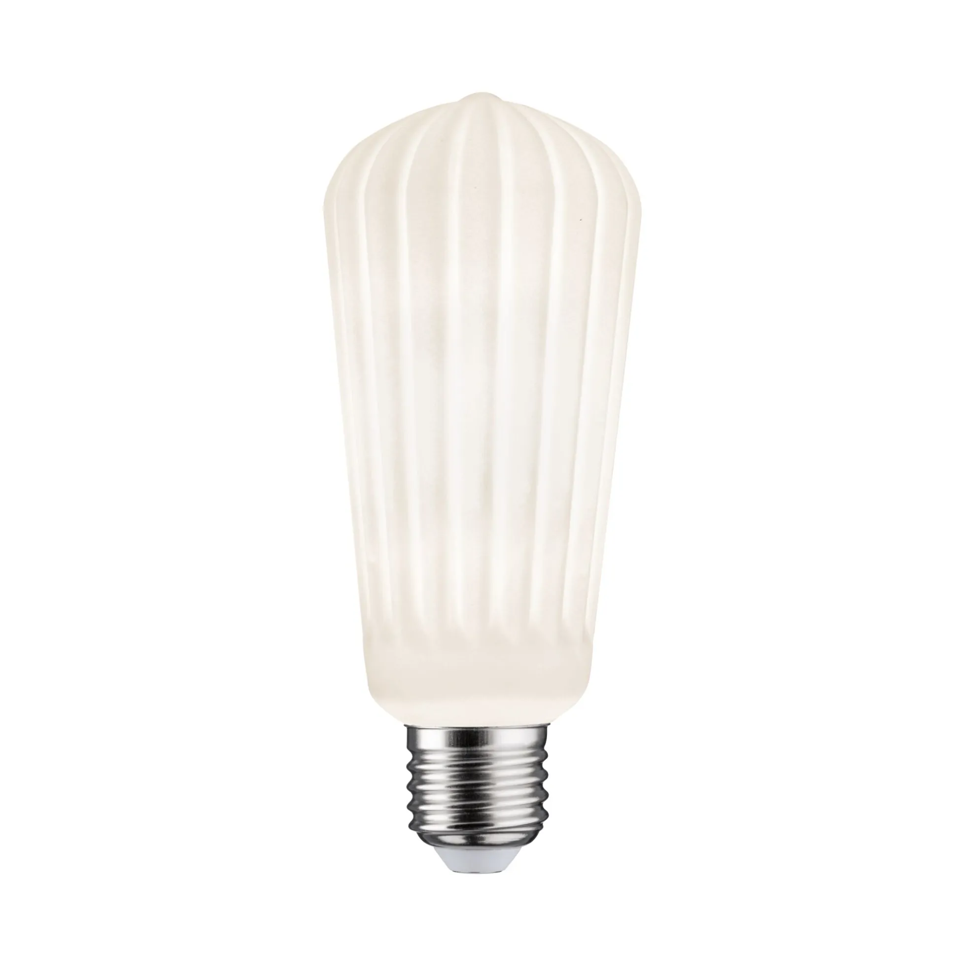 White Lampion Filament 230V - LED Kolben ST64 E27