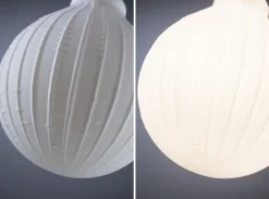 White Lampion Filament 230V - LED Globe G125 E27